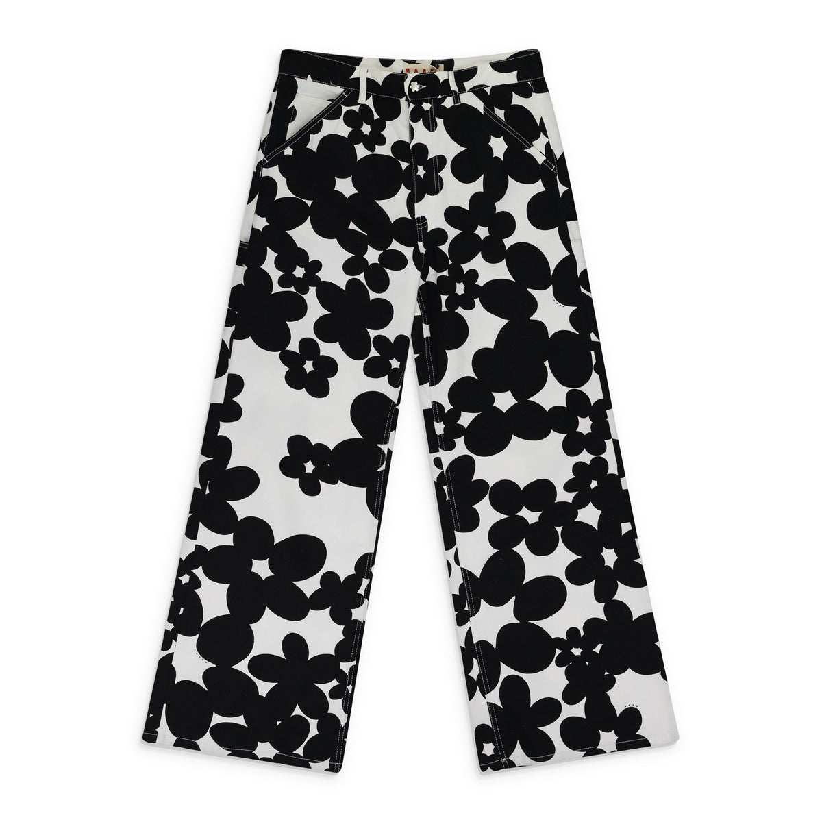 Multicolor Dillies Printed Trousers