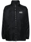 Kenzo logo-appliqué striped jacket