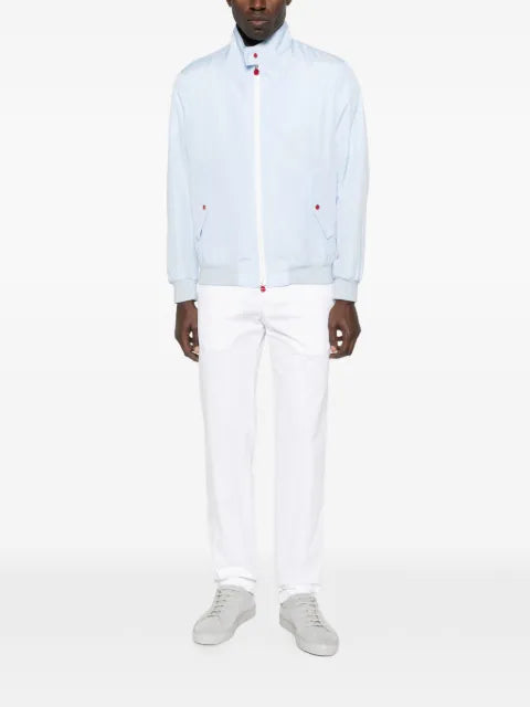 Kiton vest with zip pockets