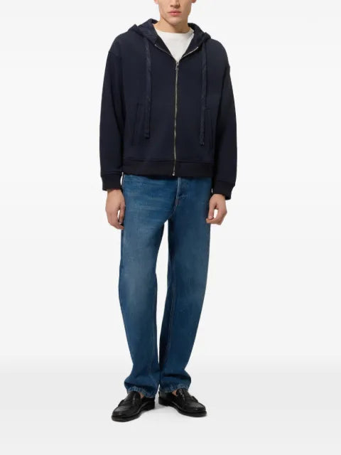 Missoni cotton zip-up hoodie with insert
