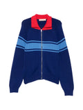 Marni striped zip-up cardigan