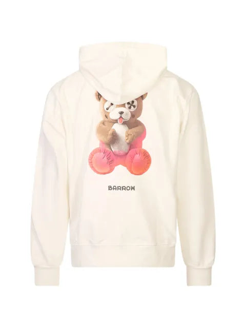 BARROW Keep Going-print hoodie