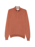 Gran Sasso quarter-zip knitted sweater
