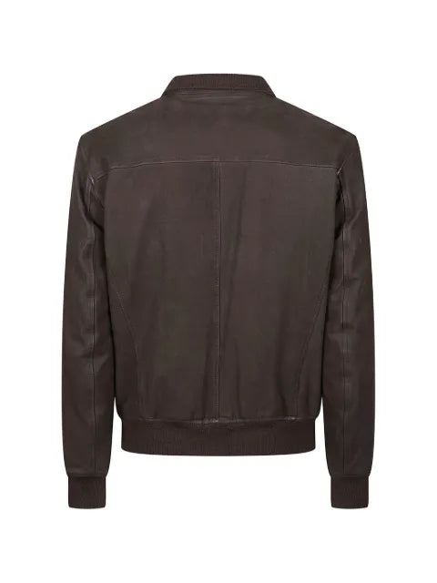 Stewart zip-up leather jacket