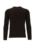 Al Duca D’Aosta 1902 cable-knit sweater