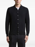Peserico button-up polo-collar cardigan