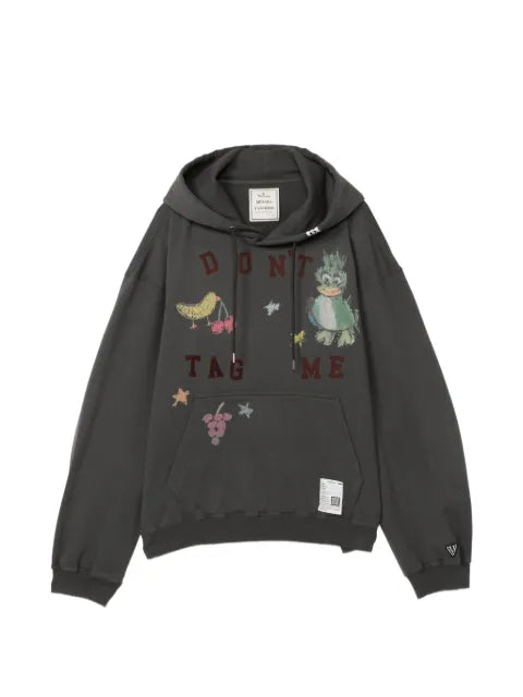 Maison MIHARA YASUHIRO Kids Doodle printed hoodie