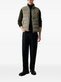 Aeronautica Militare quilted-finish logo-patch gilet