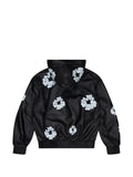Denim Tears Cotton Wreath leather hoodie