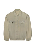 LỰU ĐẠN Drifter frayed denim jacket
