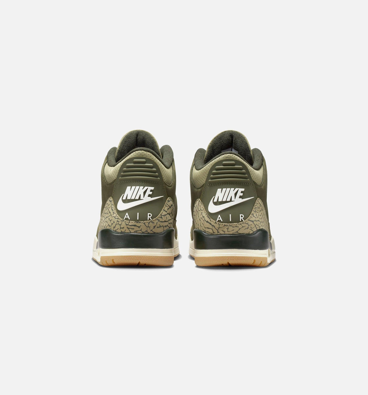 Air Jordan 3 Retro Medium Olive | Men's Lifestyle Shoe | Medium Olive/Sequoia/Light Olive/Sail/Fire Red
