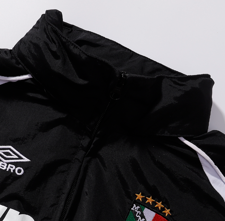 Black Track Jacket & Pants Set