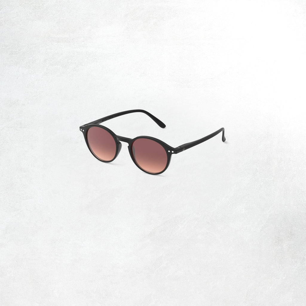 Izipizi Sun Glasses #D: Black Road Brown Shading Lenses
