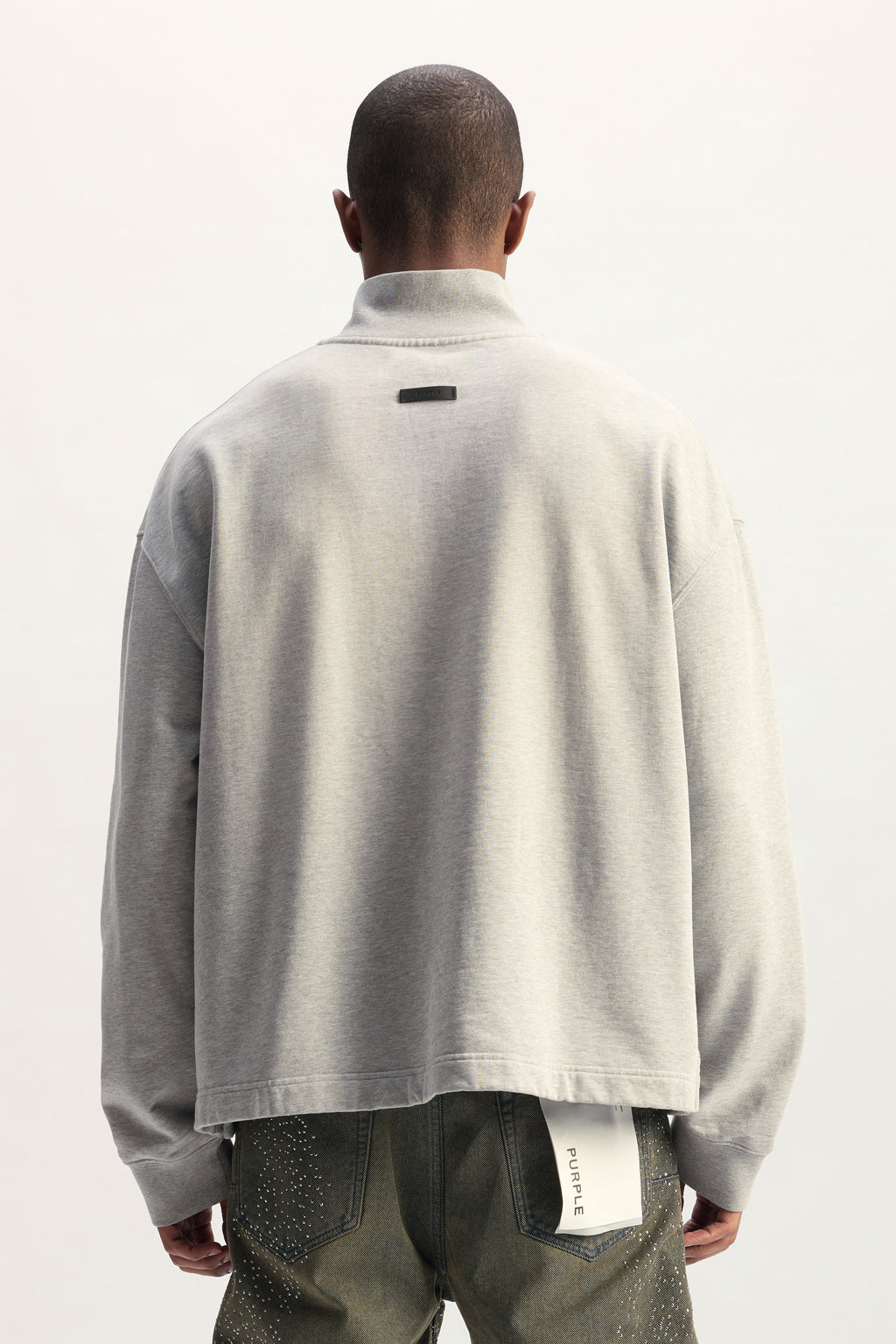 St. Violet Half Zip Sweater