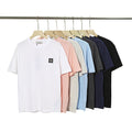 Stone Island Compass Patch Chest Badge Short‑Sleeve Cotton Tee