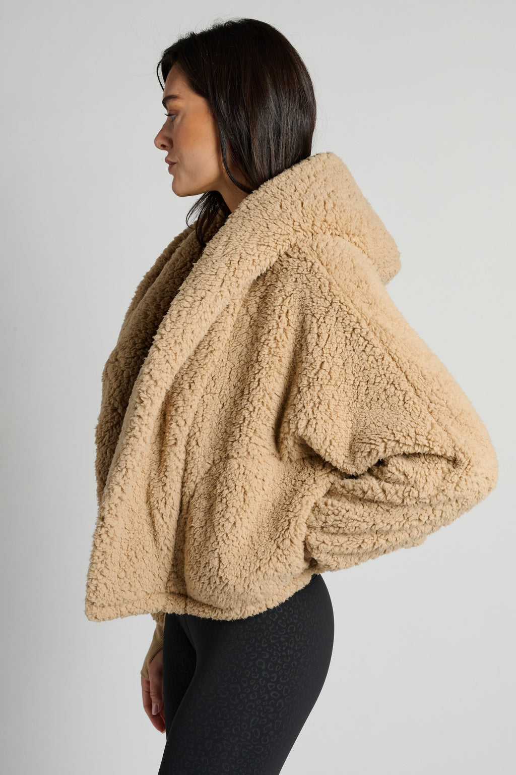 Cropped Teddy Lounger