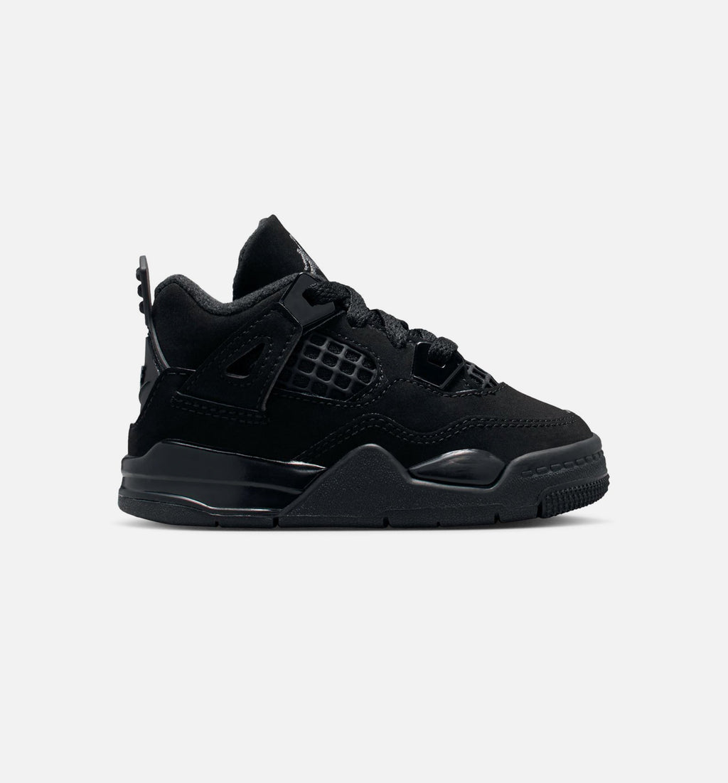Air Jordan 4 Retro Black Cat Infant & Toddler Lifestyle Shoe