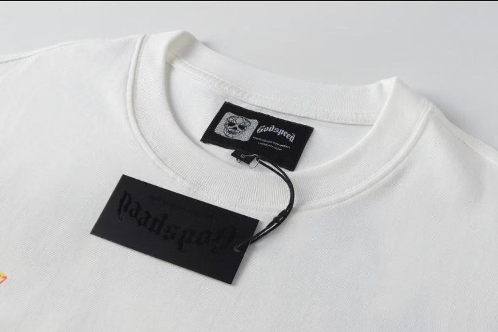 Godspeed Worship Ritual Statue Graphic T-Shirt