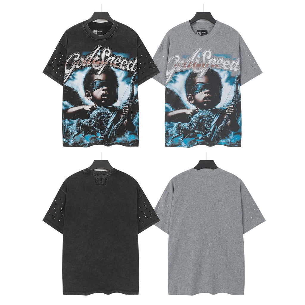 Godspeed Archer Studded Sleeve T-Shirt