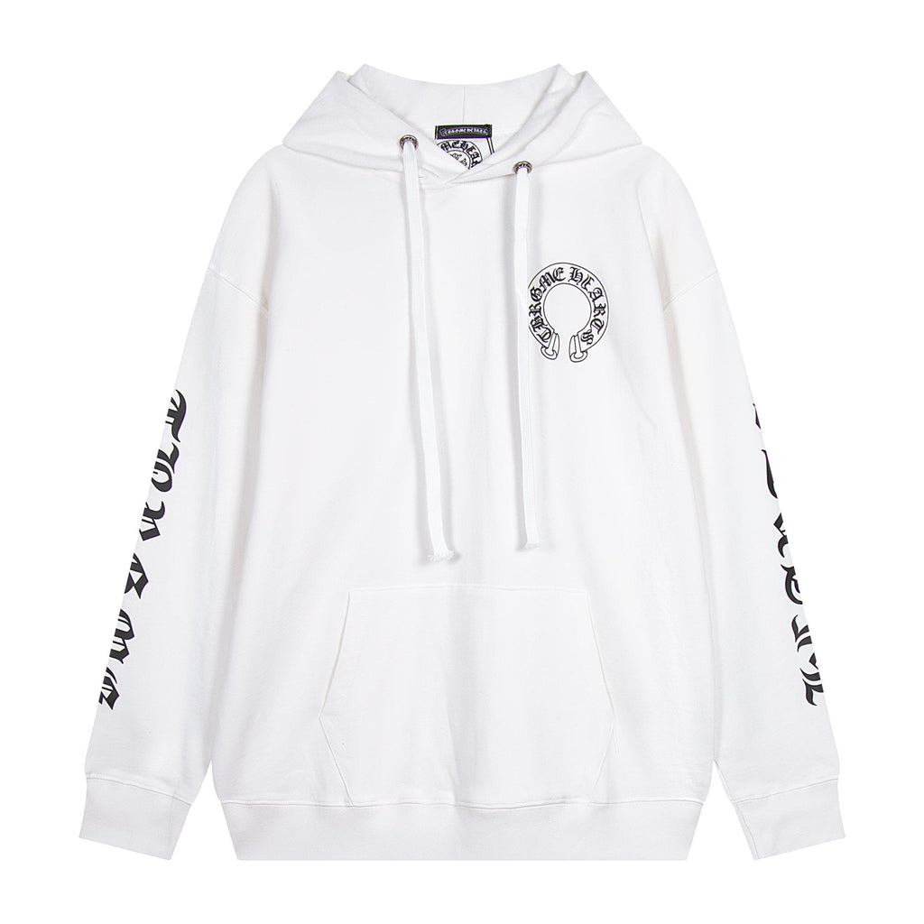 Chrome Hearts Slogan Graphic Hoodie