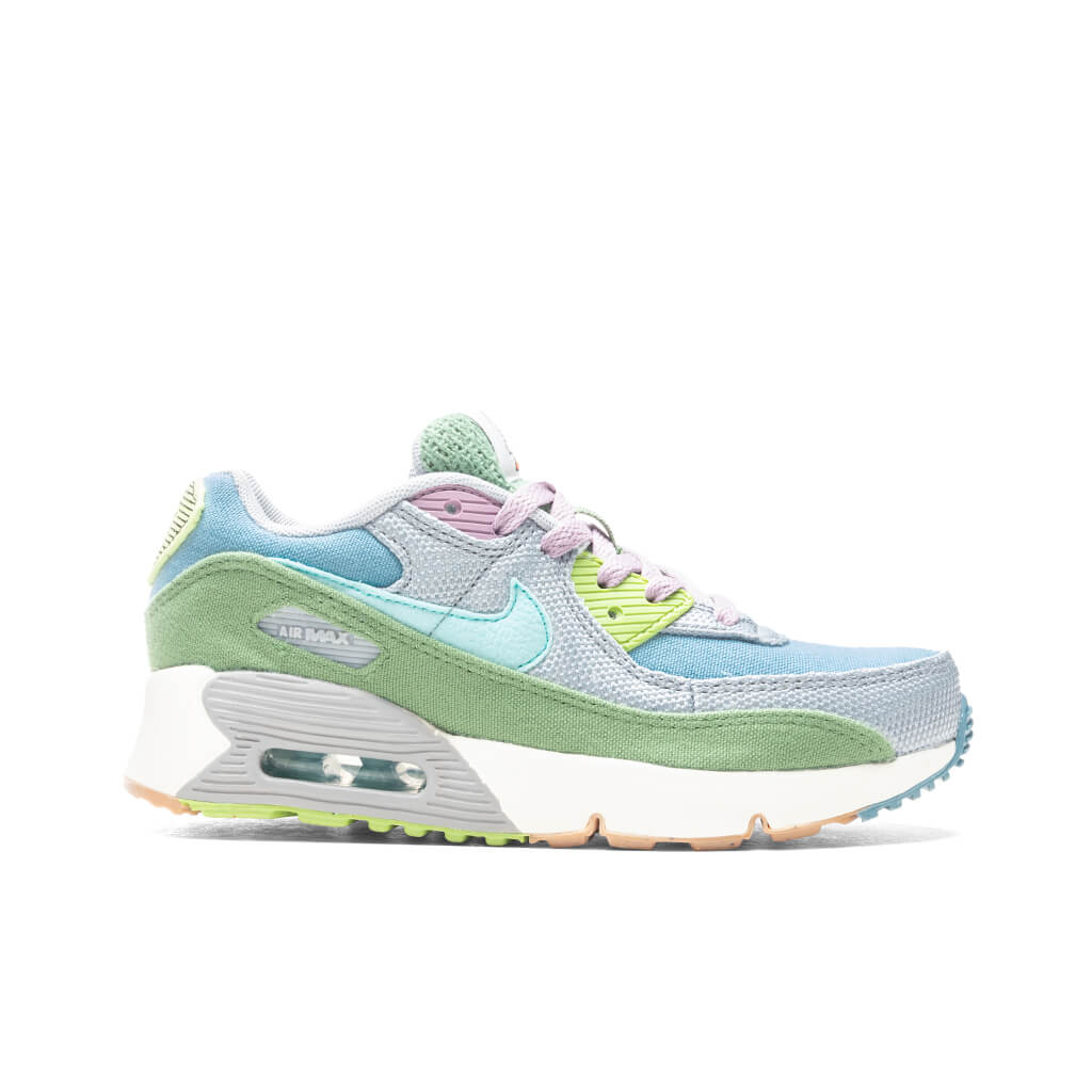 Little Kid's Nike Air Max 90 SE1 Worn Blue/Copa-Wolf Grey (DQ4017 400)