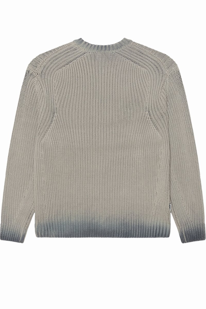 OBEY IAN FADED WASH SWEATER Grey Faded Wash