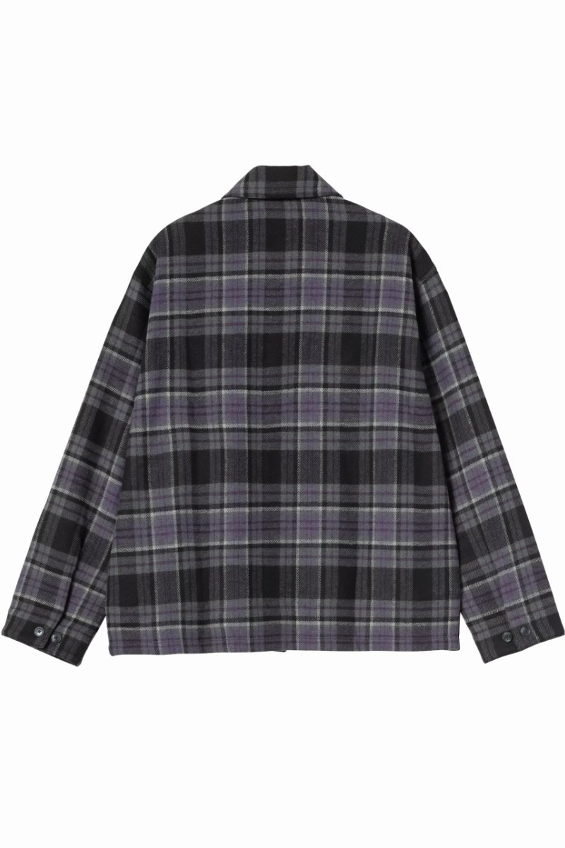CARHARTT WIP L/S PARSON SHIRT Check / Shady Purple
