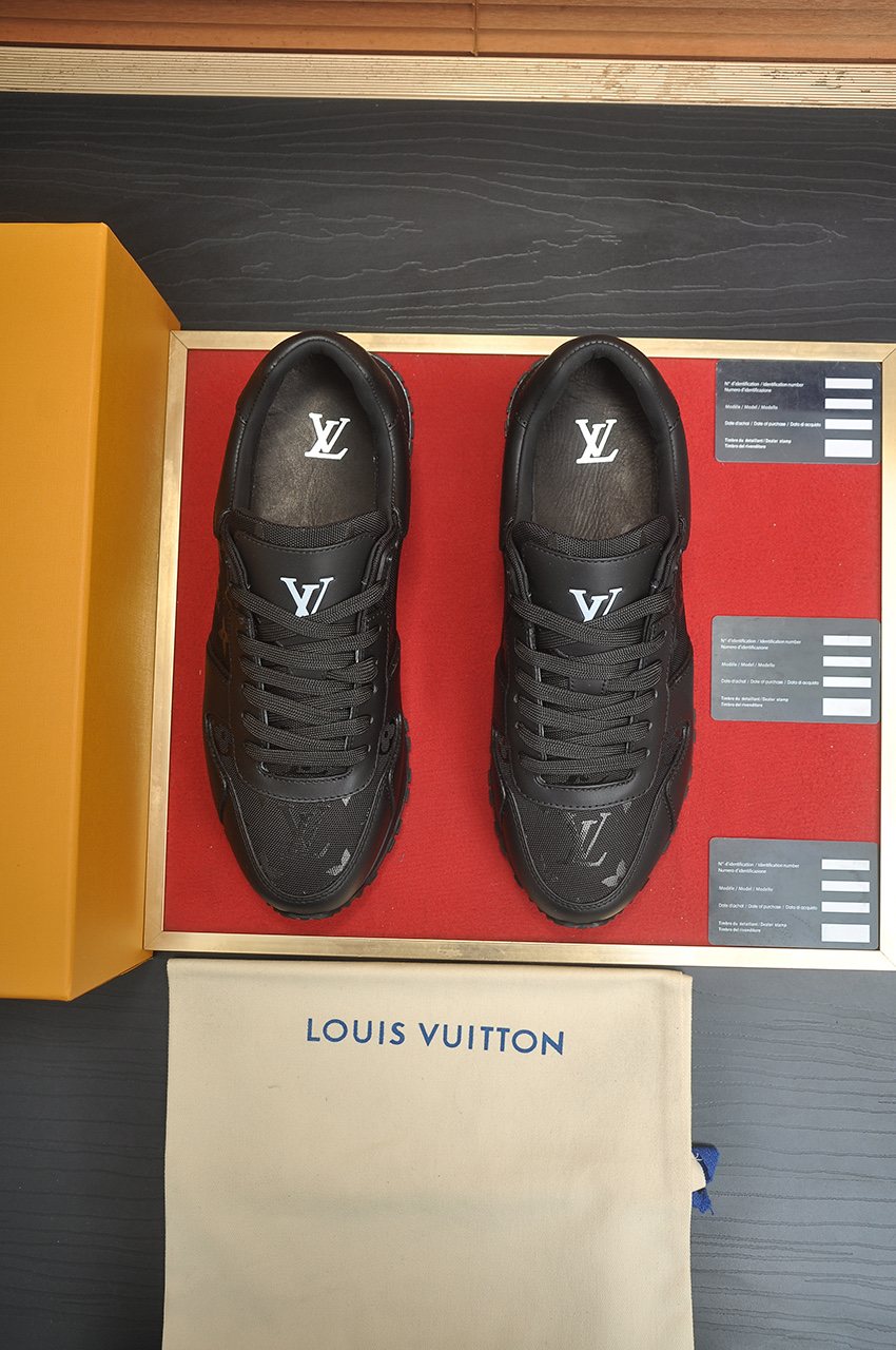 Louis Vuitton Monogram Low-Top Sneakers - Smooth Leather Upper