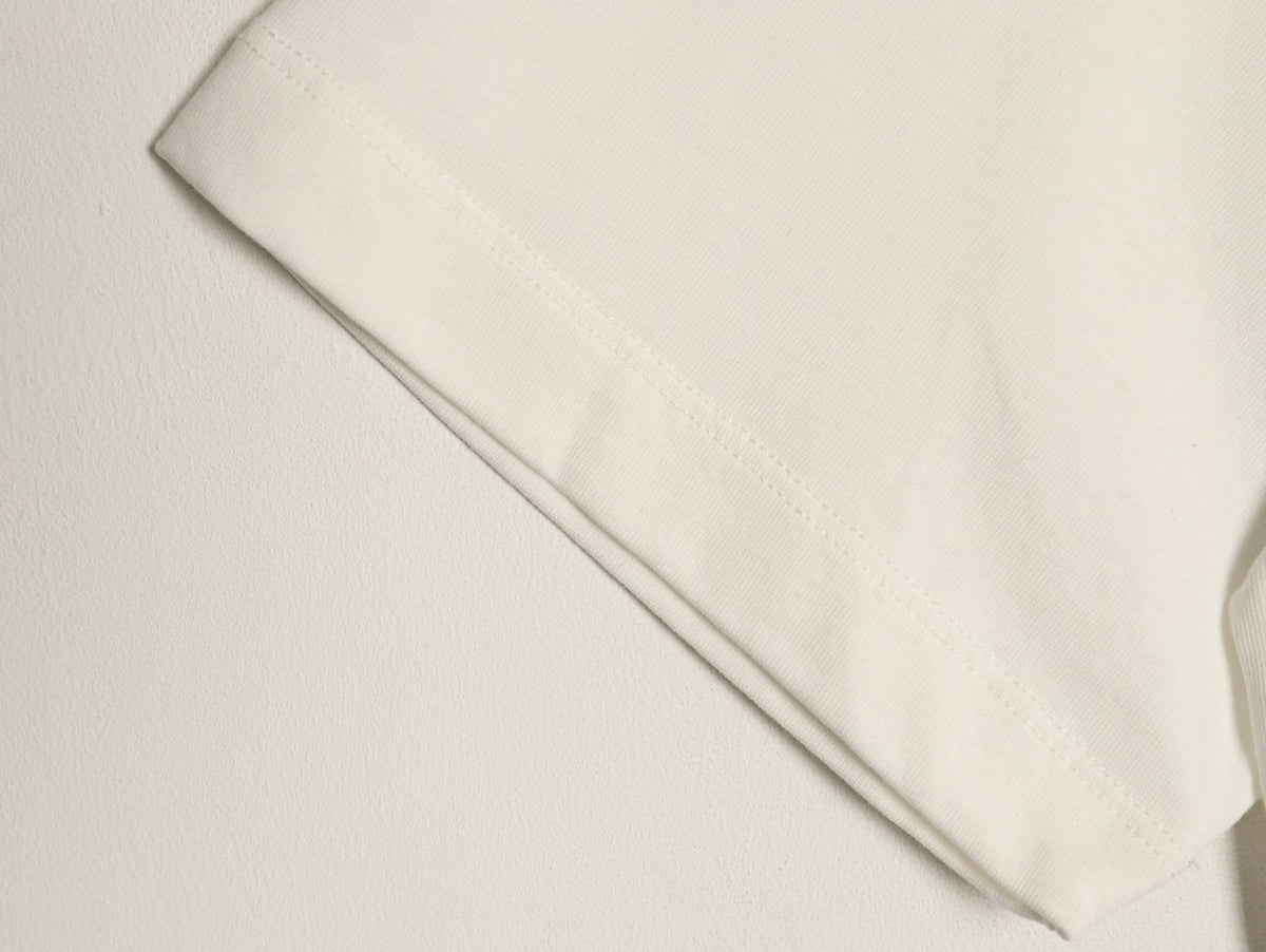 Louis Vuitton Script Lettering Graphic T-Shirt - Off-White